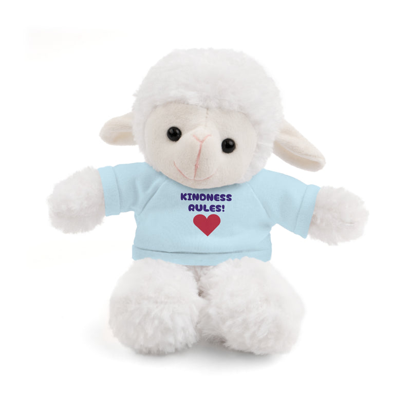 Kindness Rules Stuffed Animals, Gift for Kids, Comfort Toy
