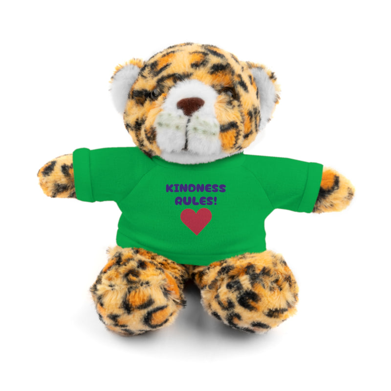 Kindness Rules Stuffed Animals, Gift for Kids, Comfort Toy