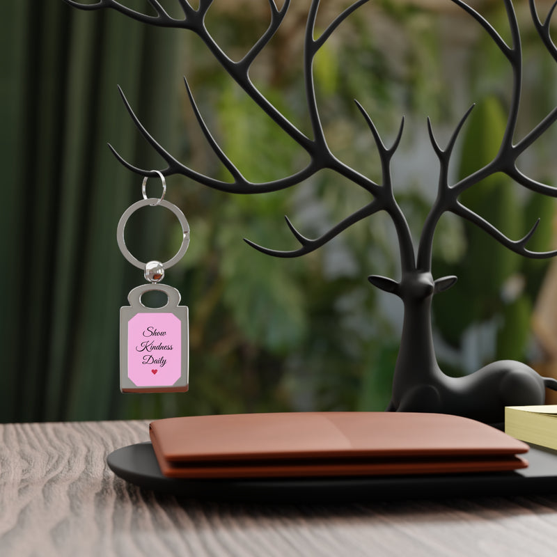 Keychain Gift for Friends, Family, Show Kindness Daily, Keepsake, Accessory