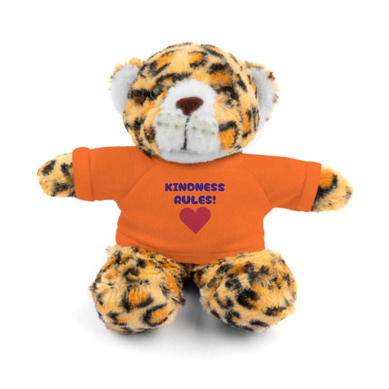 Kindness Rules Stuffed Animals, Gift for Kids, Comfort Toy