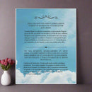 Spanish Version Revelation Cloud 16" X 20"