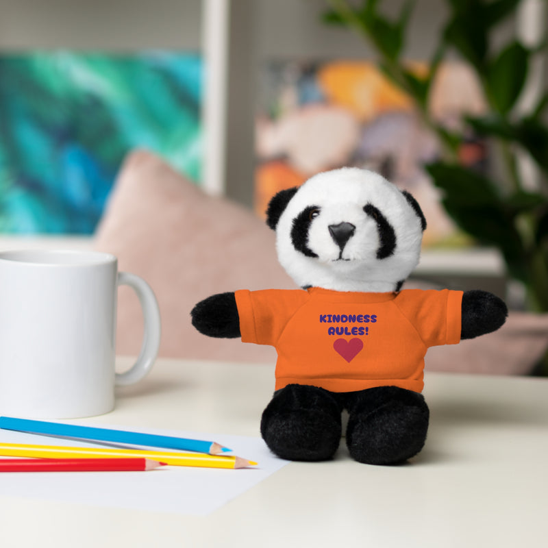 Kindness Rules Stuffed Animals, Gift for Kids, Comfort Toy